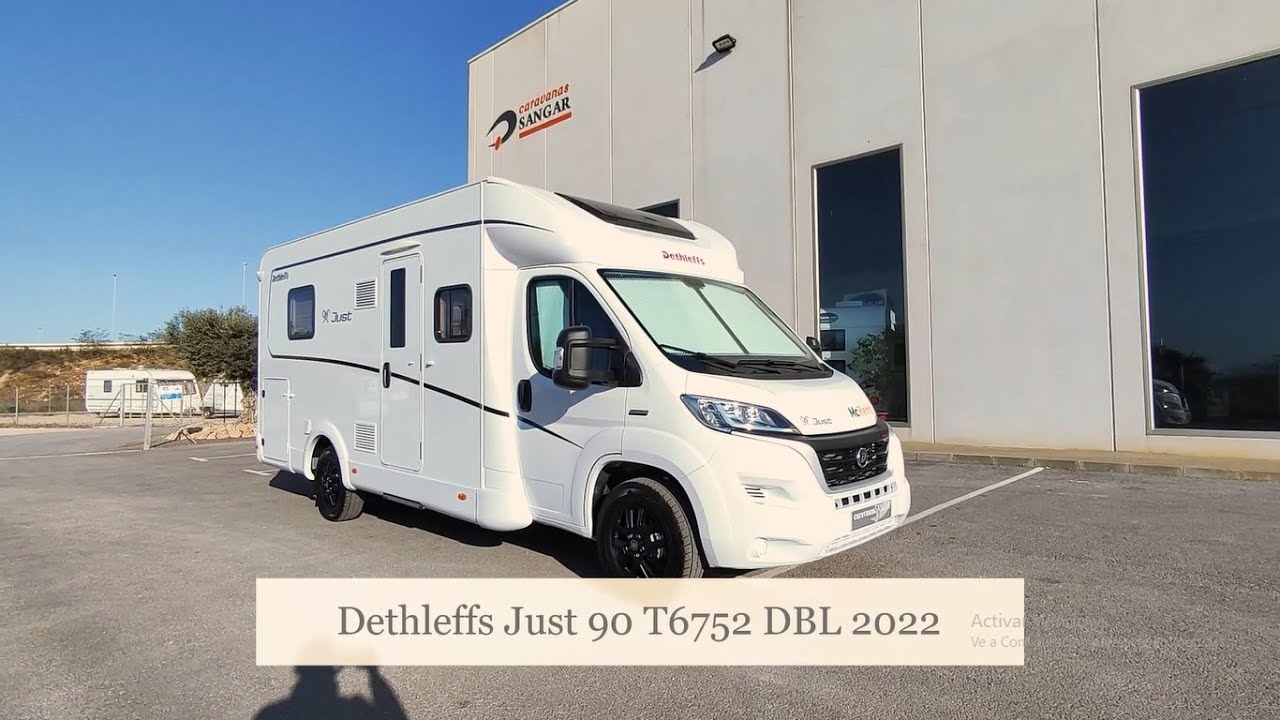 2022 Dethleffs Just T6752 DBL Cama en isla - CARAVANAS SANGAR