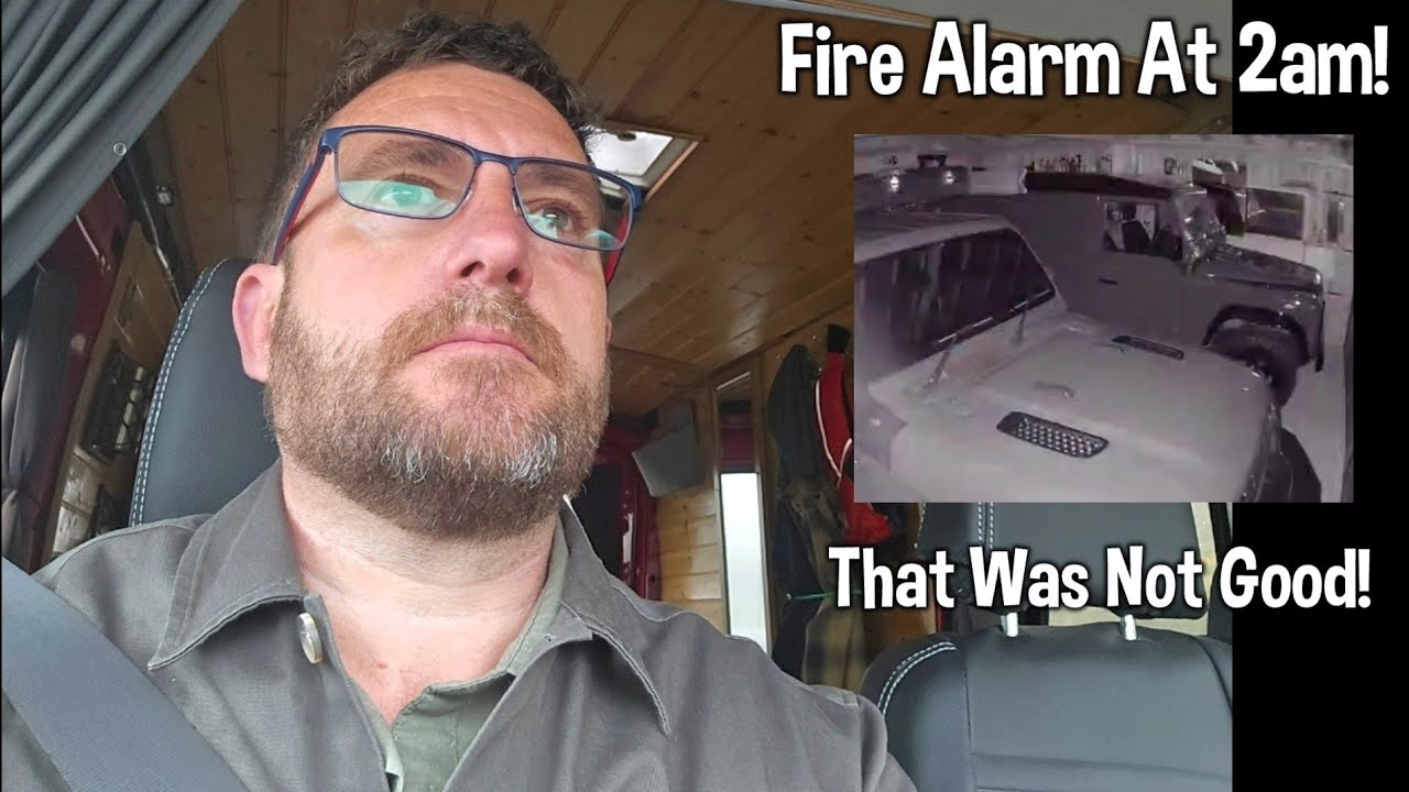 Well That Woke Me Up!! Fire Alarms Go Off In The Middle Of The Night! 