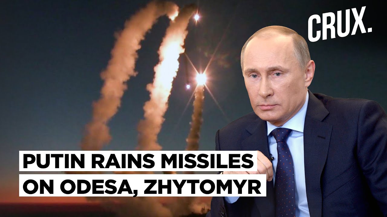 Putin's Missiles Hit Odesa, Zhytomyr Airfield | Kharkiv shelled | Estonia Removes Soviet Monuments