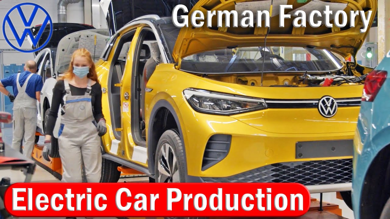 Volkswagen Factory ID.4 Production ID3 Production, Battery Assembly