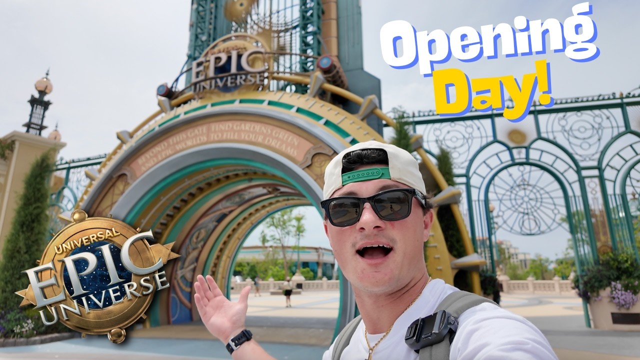 Opening Day at Epic Universe was not what I expected! Universal Orlando's Newest Theme Park