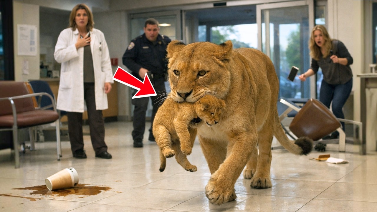 A Lion Breaks Into a Hospital — What It Does Next Stuns Everyone!