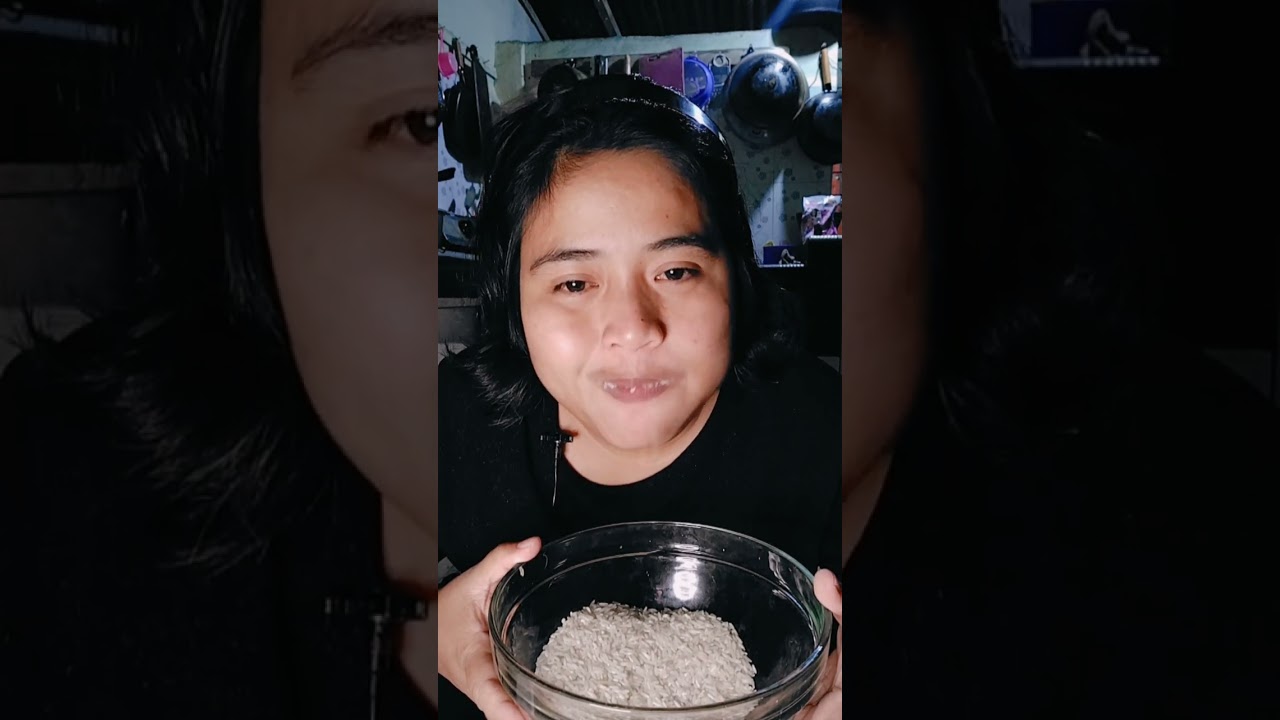 Asmr beras spesial di mangkok bening besar