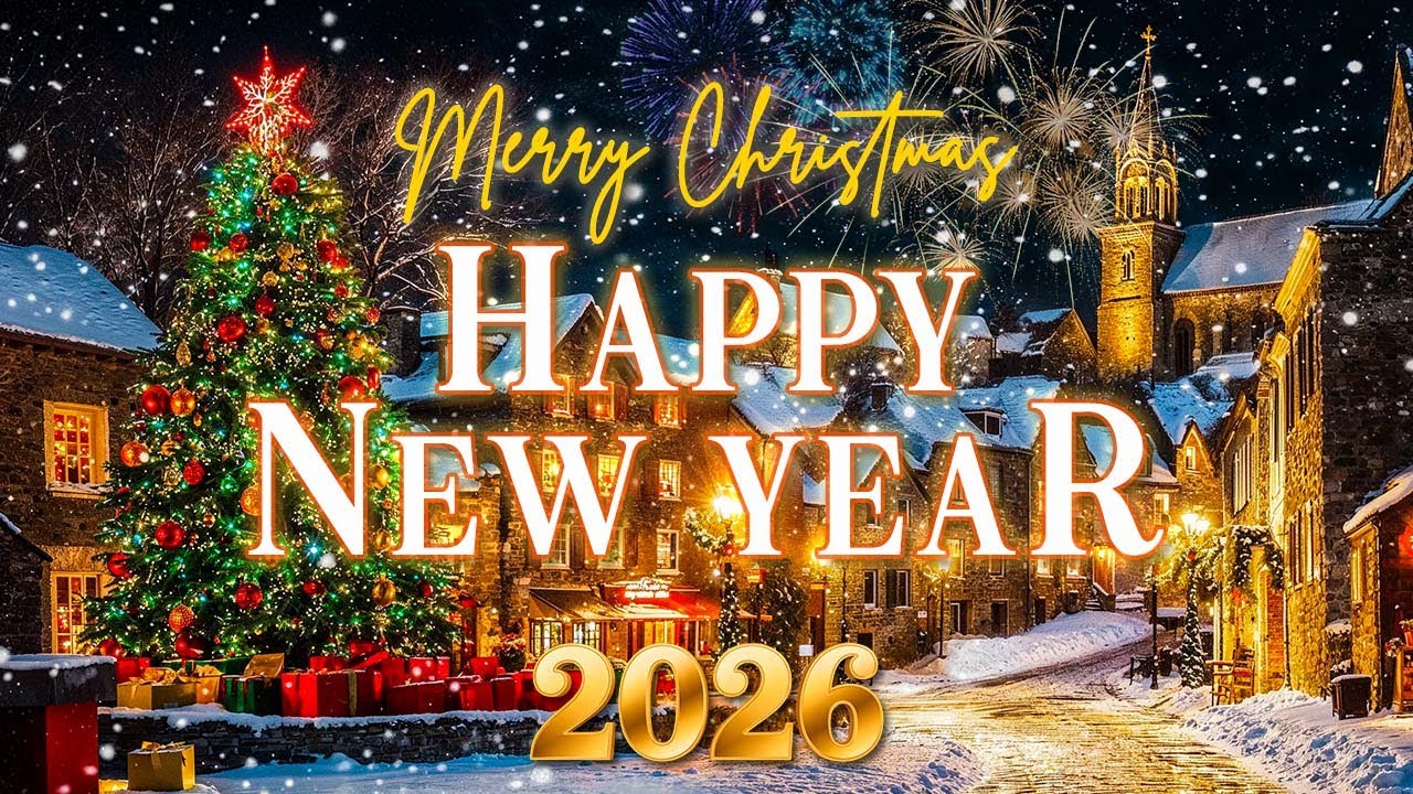 Merry Christmas & Happy New Year 2026 🎁 Top Christmas Songs of All Time, Peaceful Christmas Music