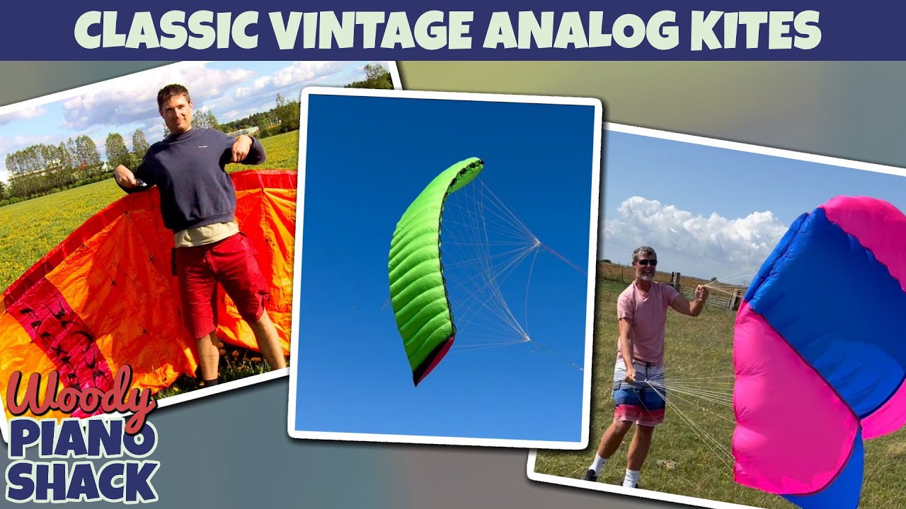 Flying my impressive kite collection
