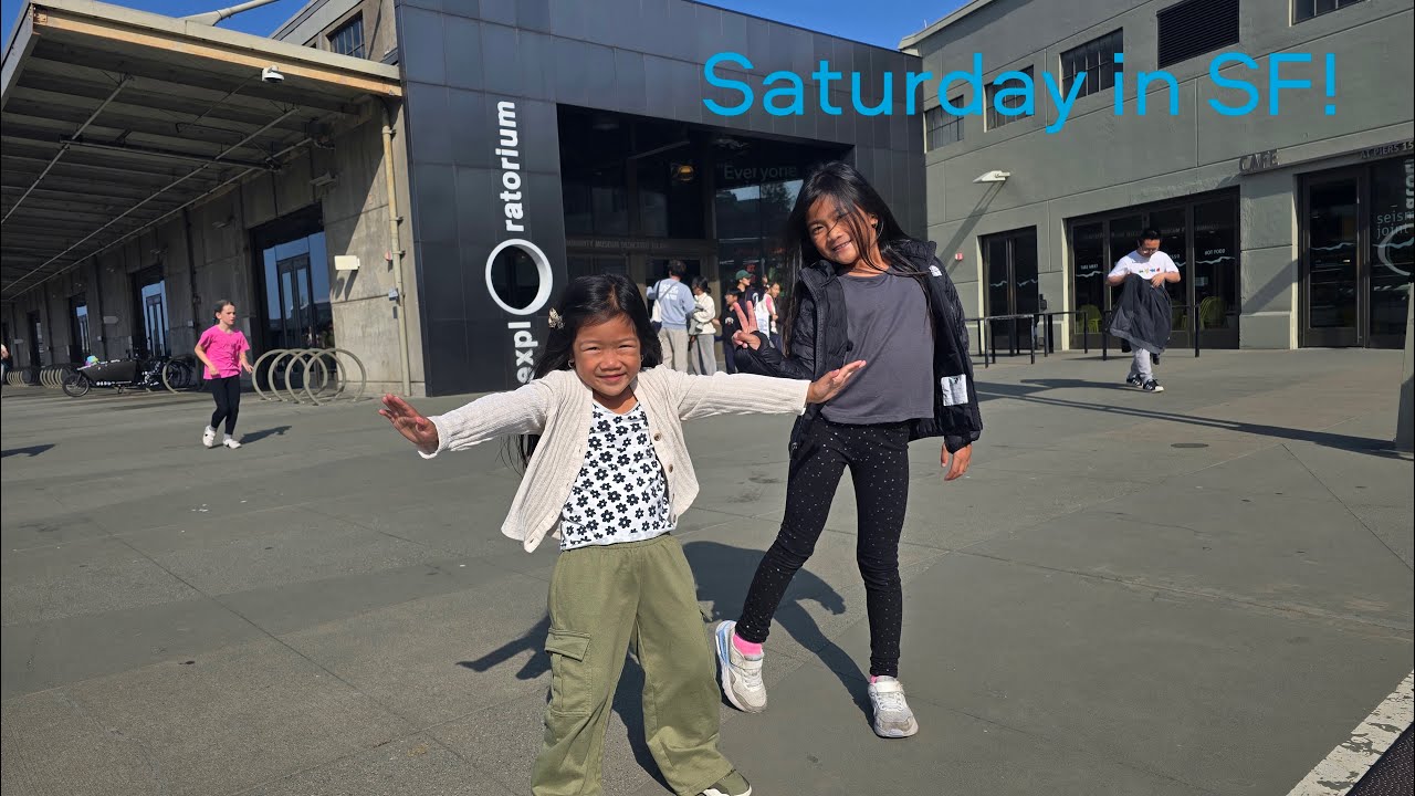 Visiting the Exploratorium over the weekend!