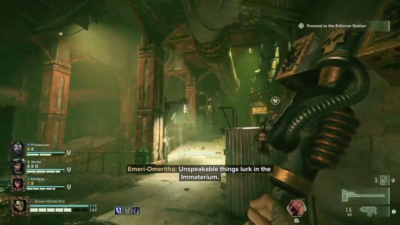 Zealot speaks of the entities in the Immaterium