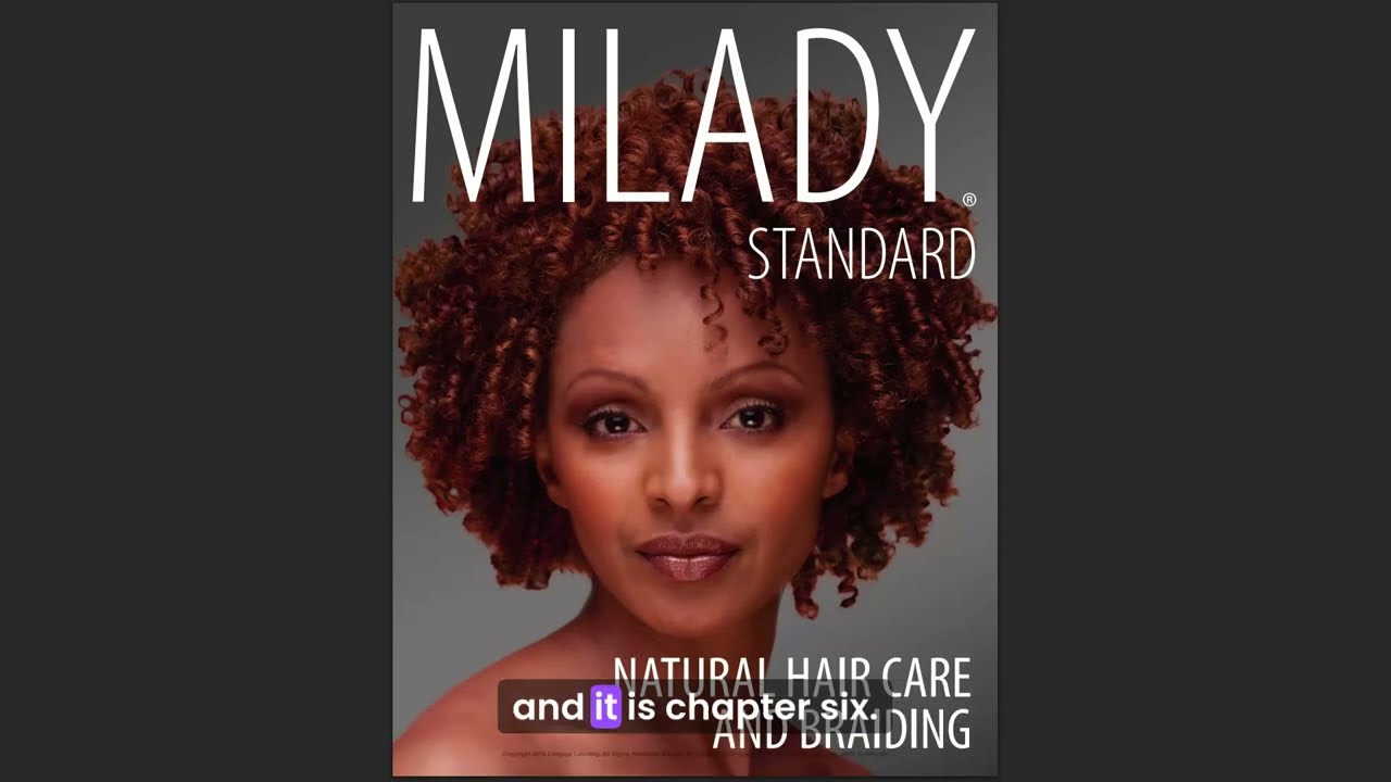 STUDY WITH ME! Milady Natural Hair Care & Braiding: Hair Pt. 4