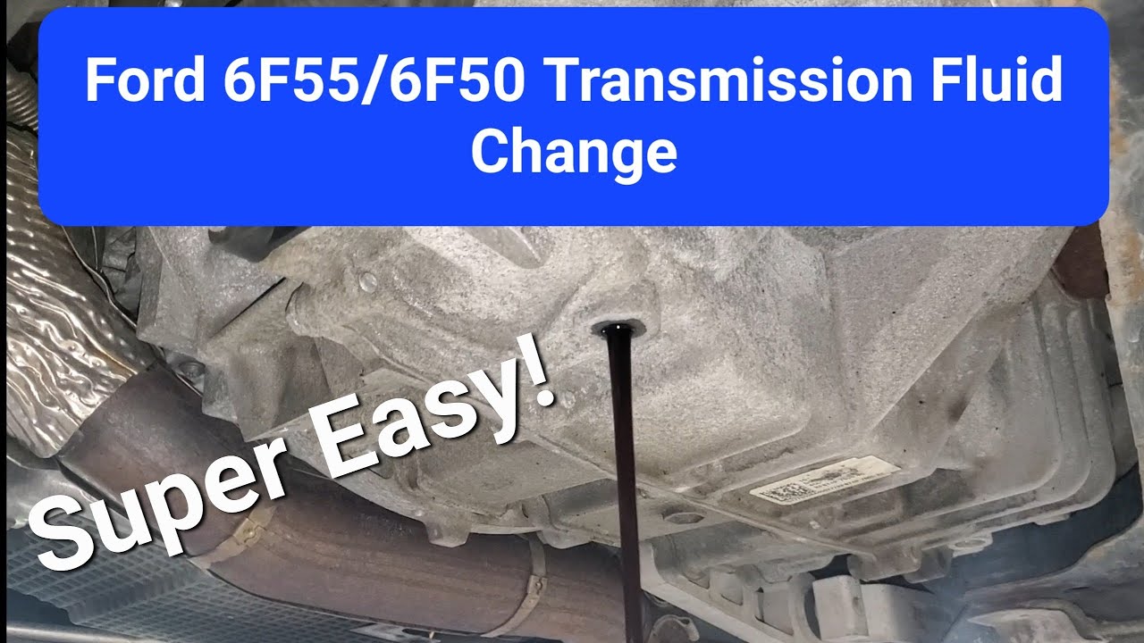 Ford 6F55/6F50 Transmission Fluid Change
