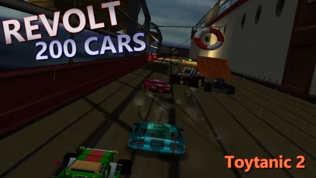 Re-volt - 200 Cars race ! - Toytanic 2