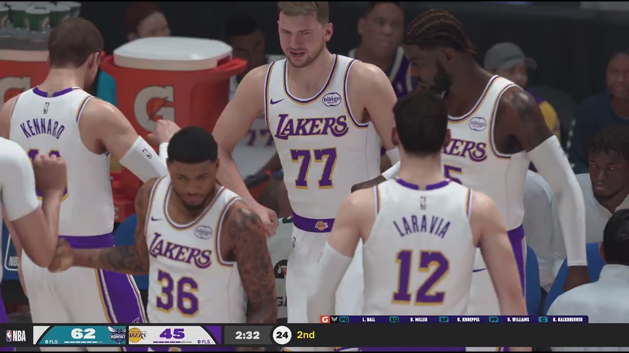 Playing 2k against my brother