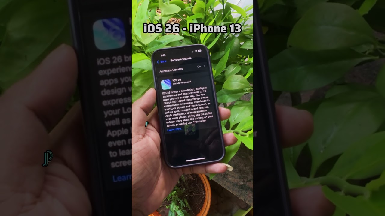 iOS 26 update iPhone 13