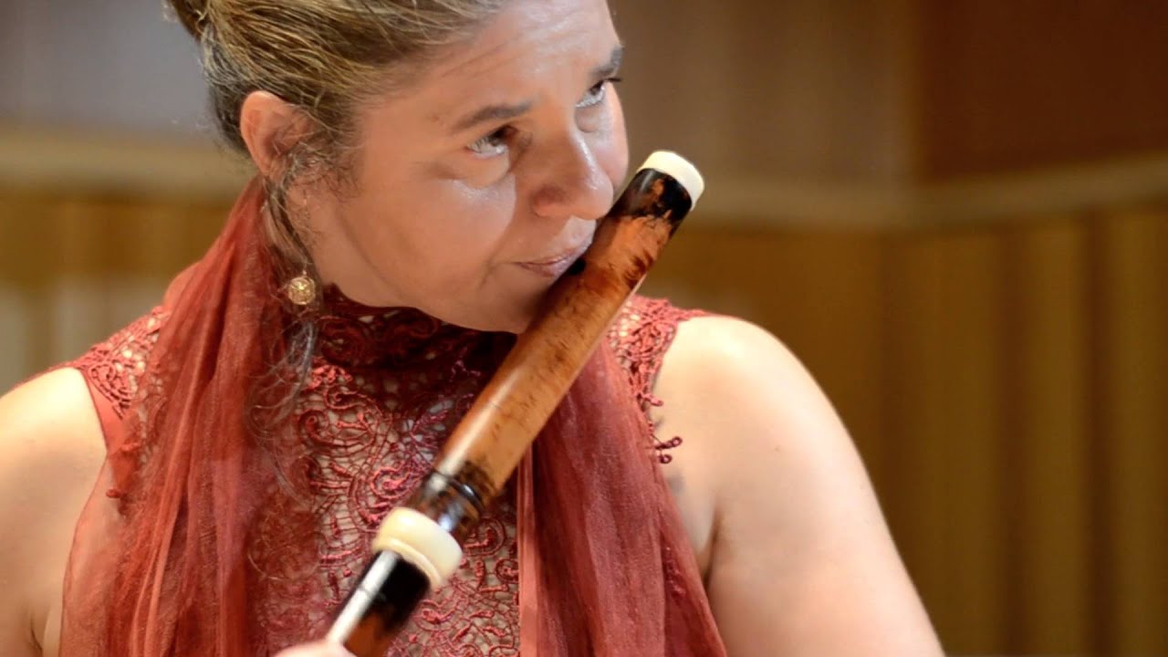 Rondeau-Le plaintif, Gigue-L'Italienne, Jacques-Martin Hotteterre, Embouchure