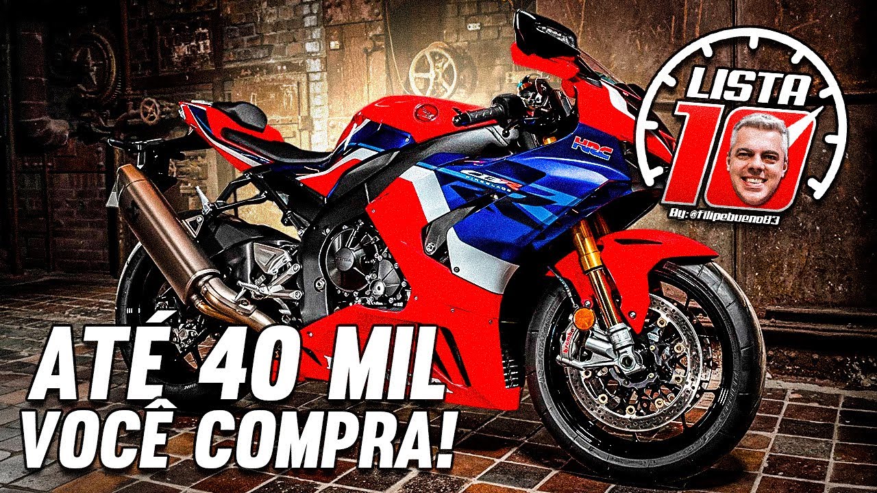 LISTA 10 MOTOS ATE 40 MIL REAIS FILIPE BUENO AUTO SUPER