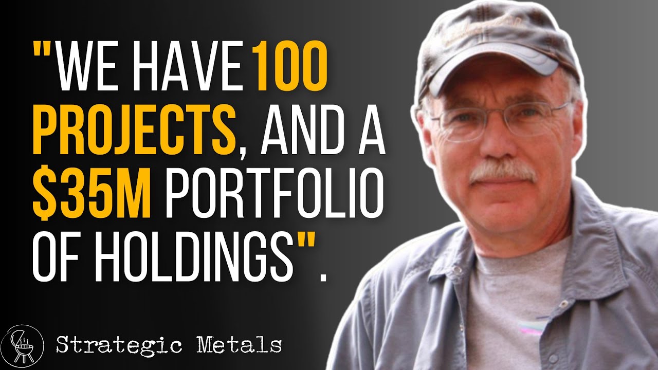 120 Projects + 5 Metals + $35M Portfolio = $25M Market Cap | Strategic Metals CEO Interview