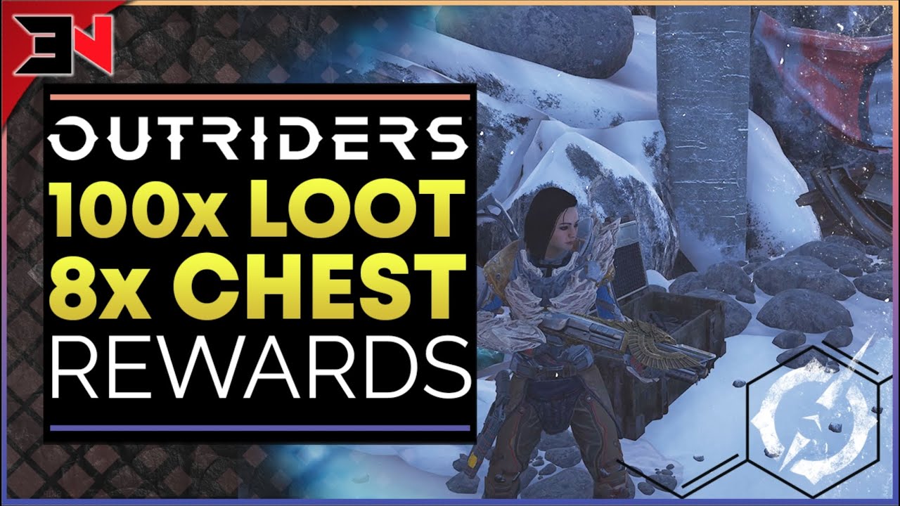 OUTRIDERS 100 x 8 Chest Farm World Tier 10 LOOT REWARDS - Outriders Best Farm