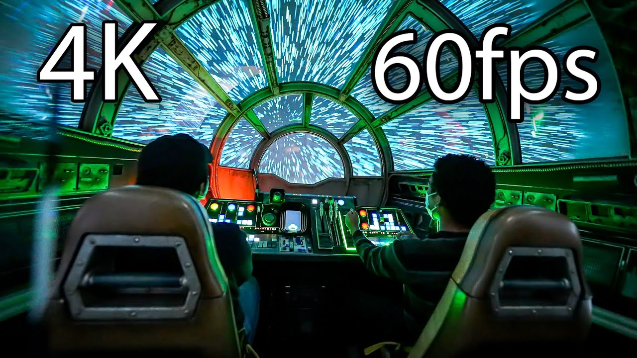 Star Wars: Millennium Falcon – Smugglers Run on-ride 4K POV Walt Disney World's Hollywood Studios