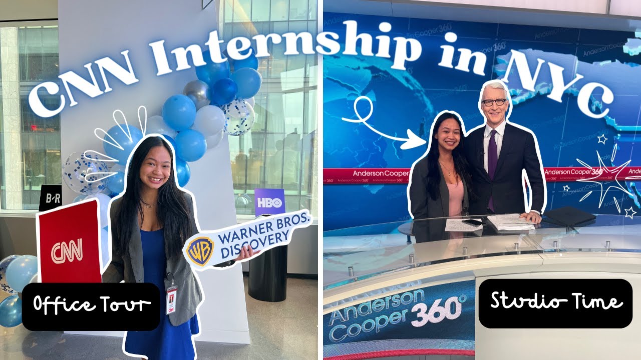 Last Week in NYC: CNN Internship, NYC Office Tour, Anderson Cooper 360