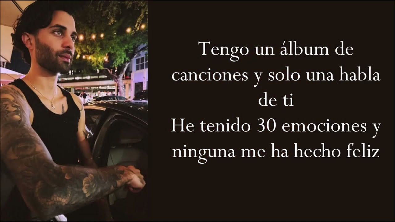 UN POQUITO M&Aacute;S (Letra) ERIKC BRIAN