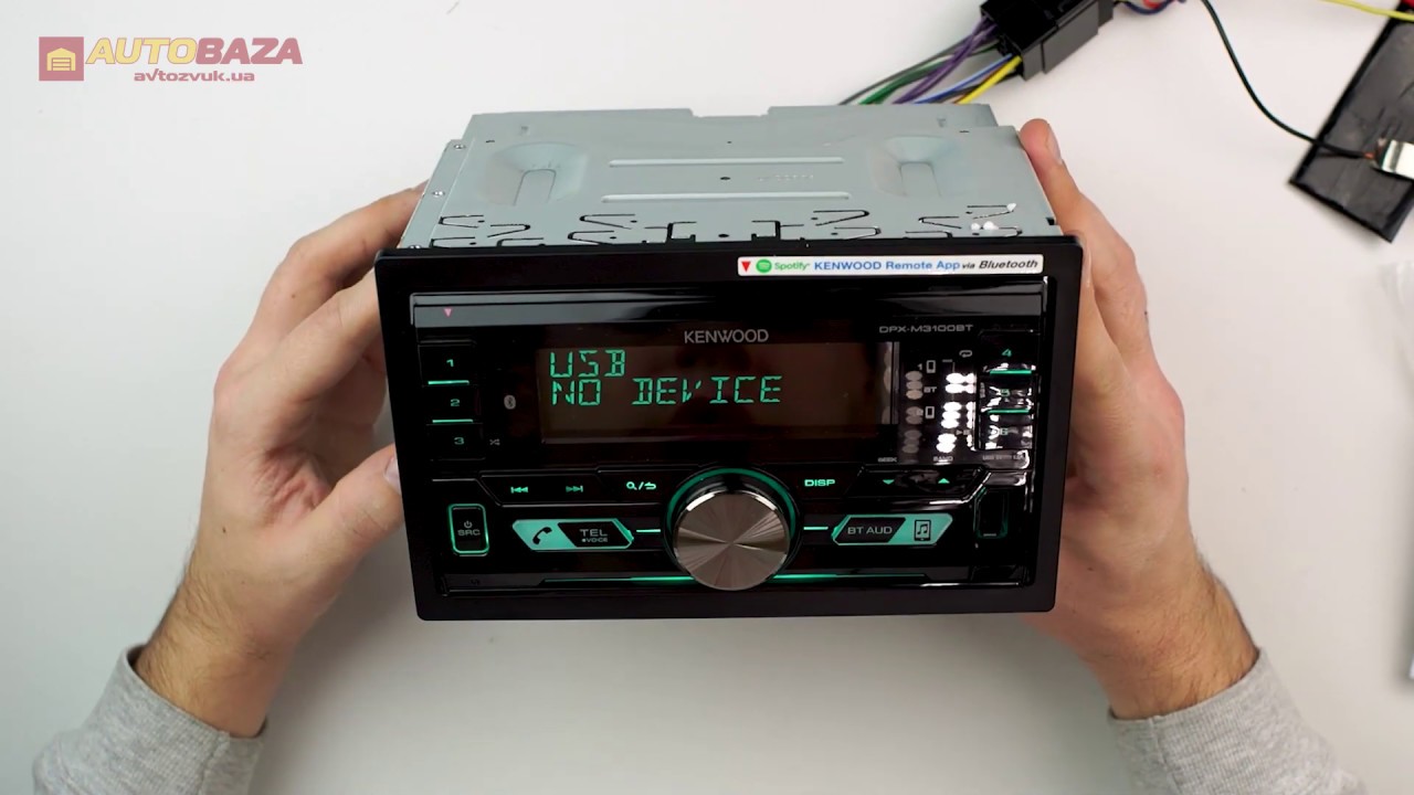 Автомагнитола Kenwood DPX-M3100BT