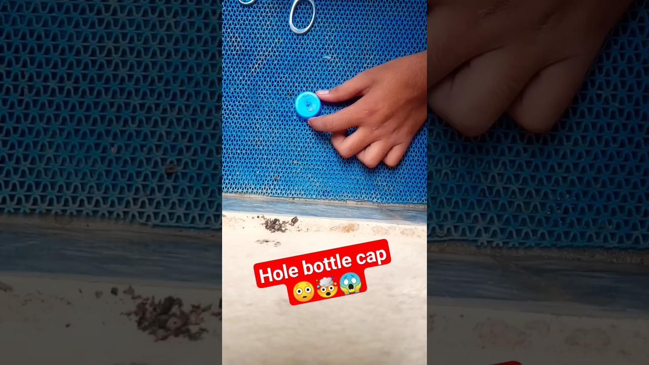 #experiment #youtubeshorts  Hole bottle cap 😳🤯😱 and thank you for subscribe ❤️