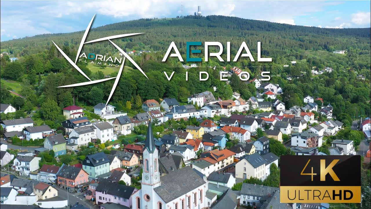 Naturpark Taunus 4K Drone Video
