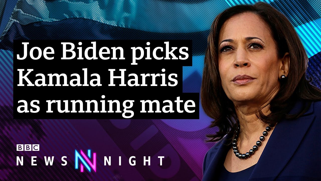 Biden VP pick: Kamala Harris chosen as running mate in 2020 US election - BBC Newsnight