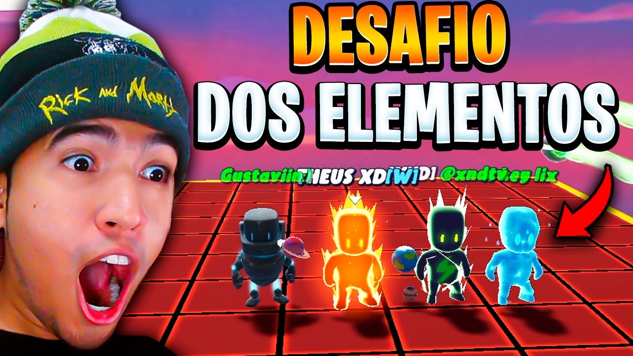 🔥FOGO VS💧AGUA VS⚡️RAIO VS 🪨 PEDRA! DESAFIO INSANO NO BLOCK DASH LENDÁRIO