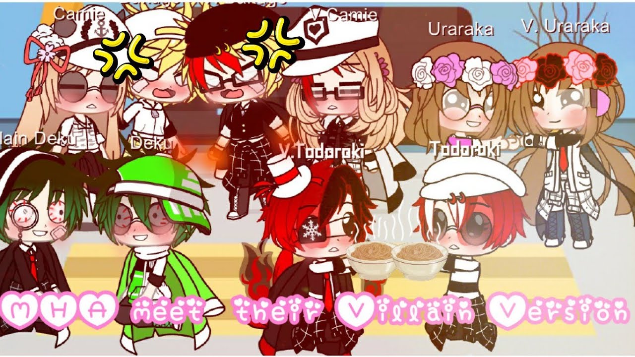 (Straight ship)MHA/BNHA meet Their Villain Version~