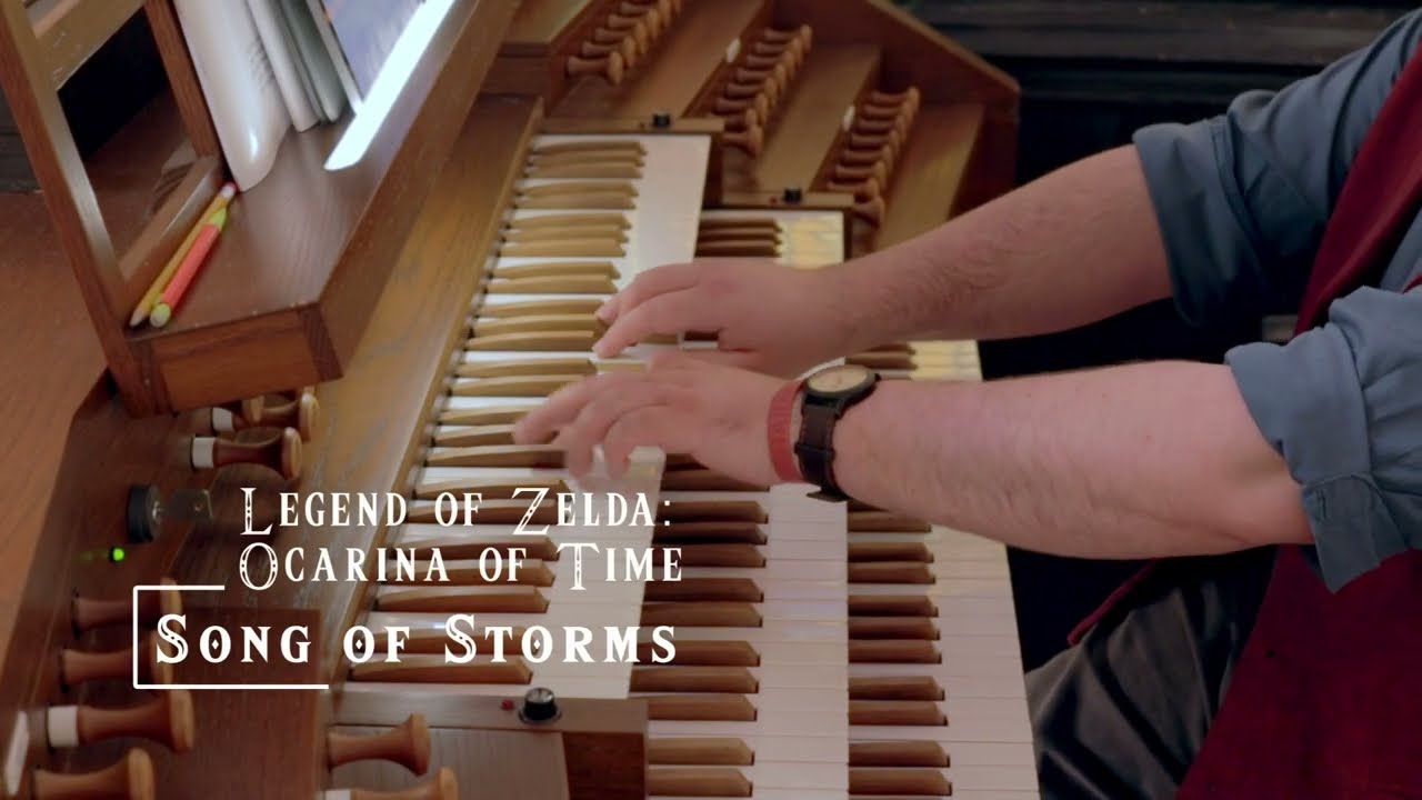Song of Storms, but on an Organ