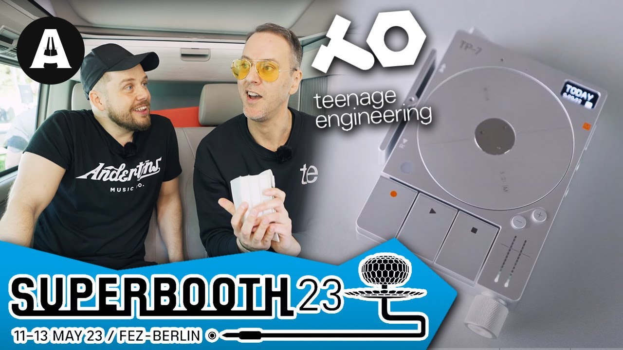 Новые TP-7 и CM-15 от Teenage Engineering! | Superbooth 2023 @superboothberlin