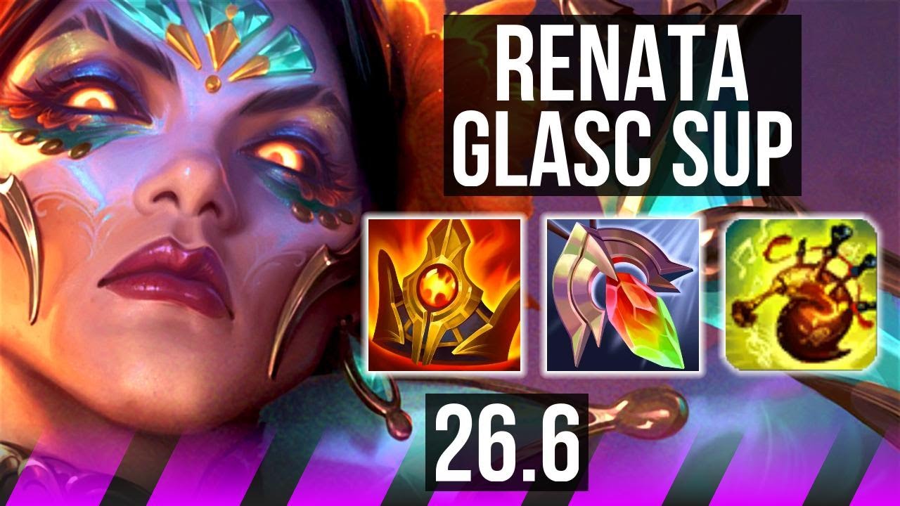 RENATA GLASC & Kalista vs K'SANTE & Senna (SUP) | Good KDA: 4/1/21 | EUW Grandmaster | 26.6