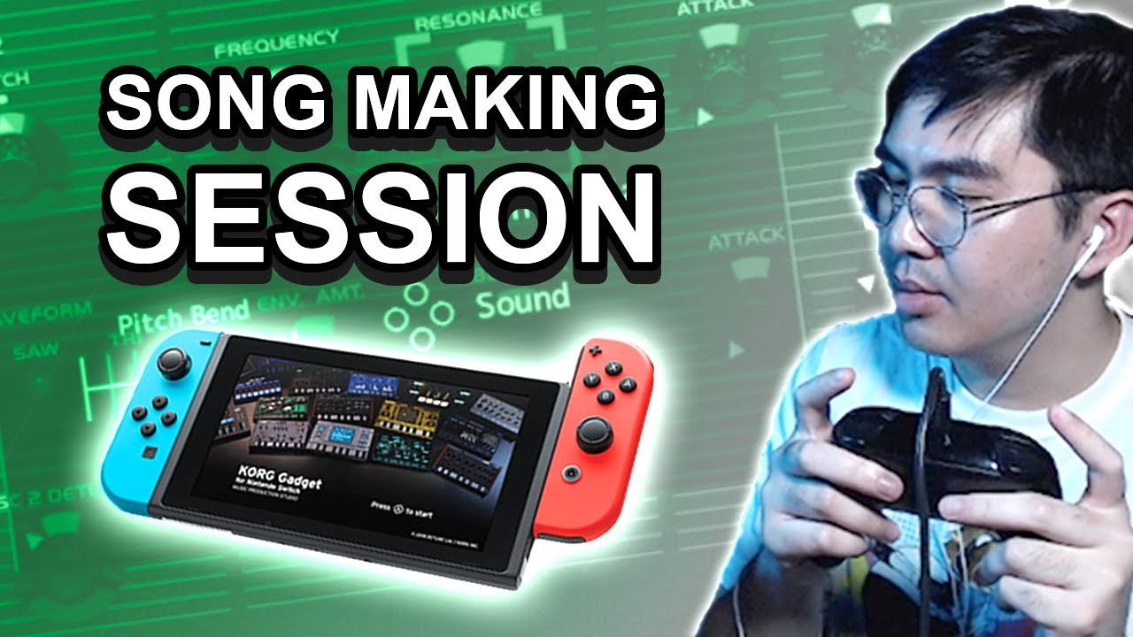 Song Making Session on KORG Gadget Switch