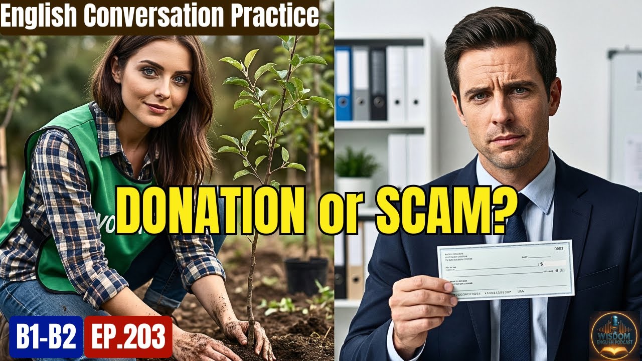 English Conversation for Volunteers: How to Ask for Donations & Lead Teams | WEP EP.203