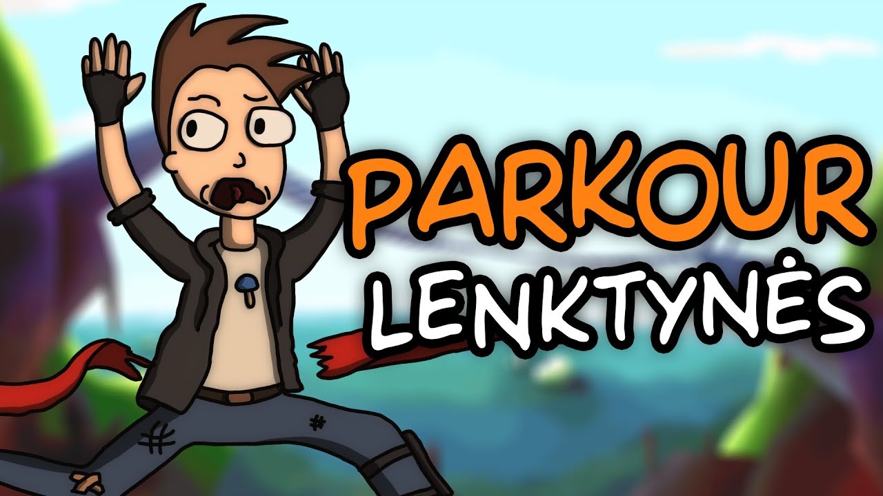 MINECRAFT EKSTREMALIOS PARKOUR LENKTYNĖS!