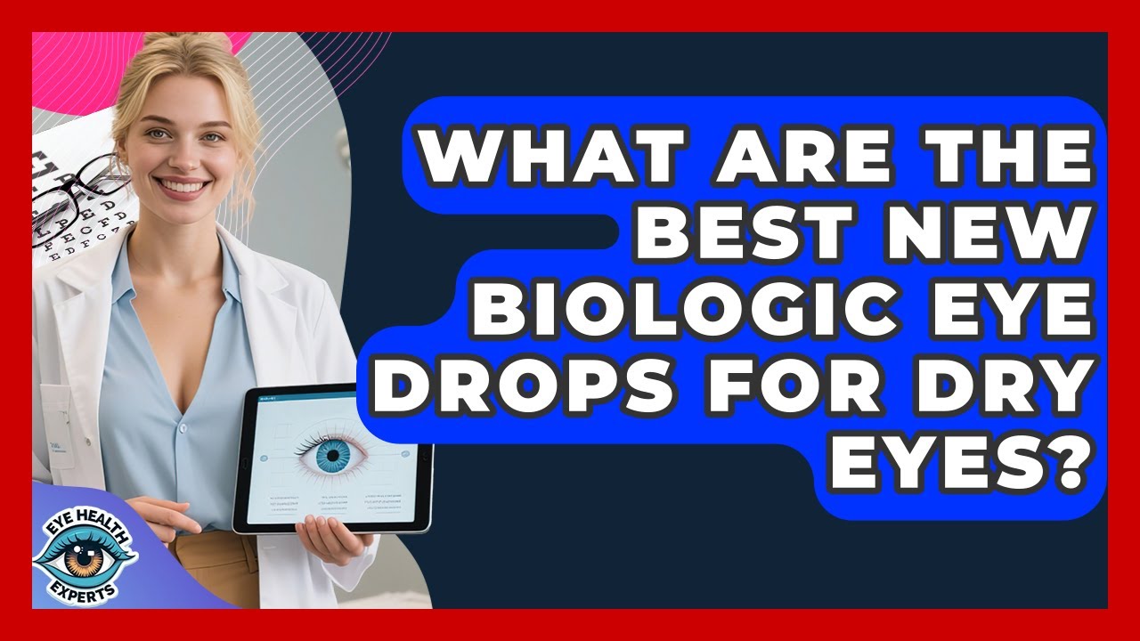 What Are The Best New Biologic Eye Drops For Dry Eyes? - Eye Health Experts