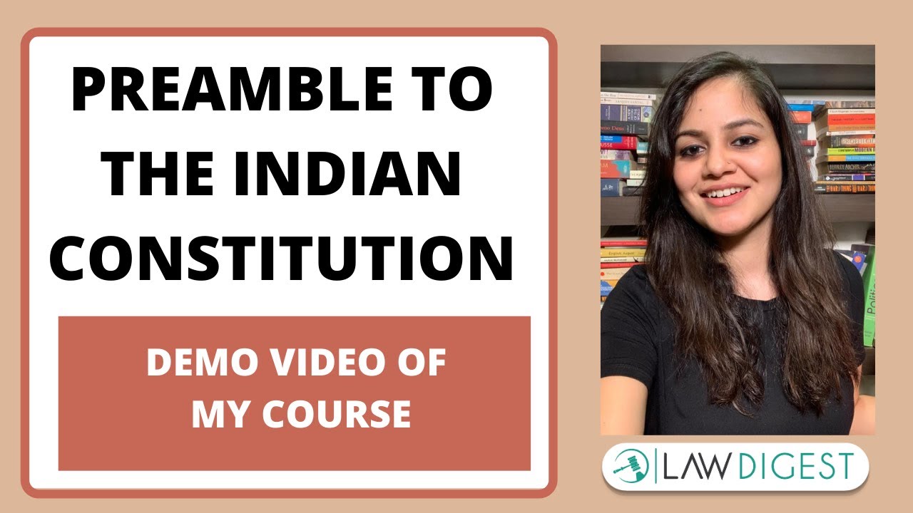 Indian Polity | Preamble to the Constitution | Polity Lectures