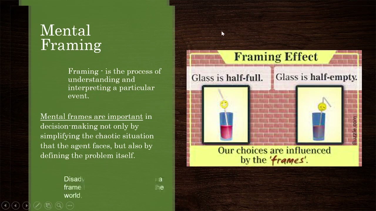 Moral Theories and Mental Frames
