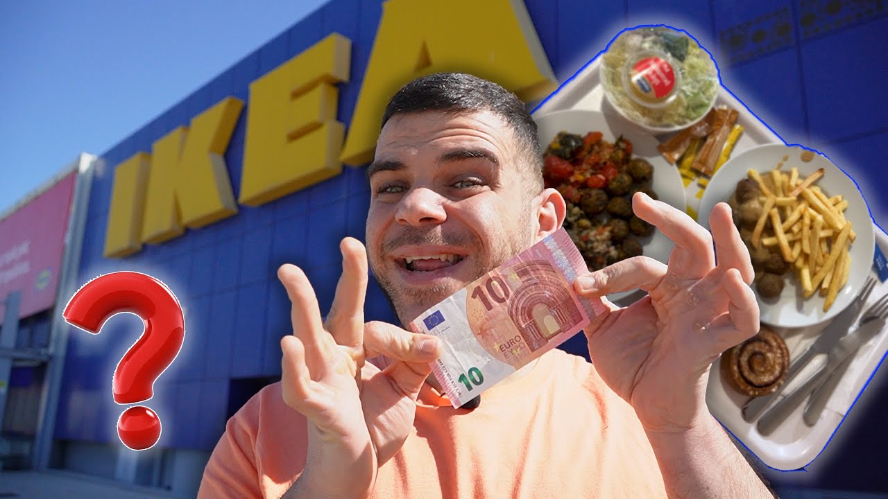 Τι έφαγα στα ΙΚΕΑ με 10 ευρώ ? | @Teostyyy