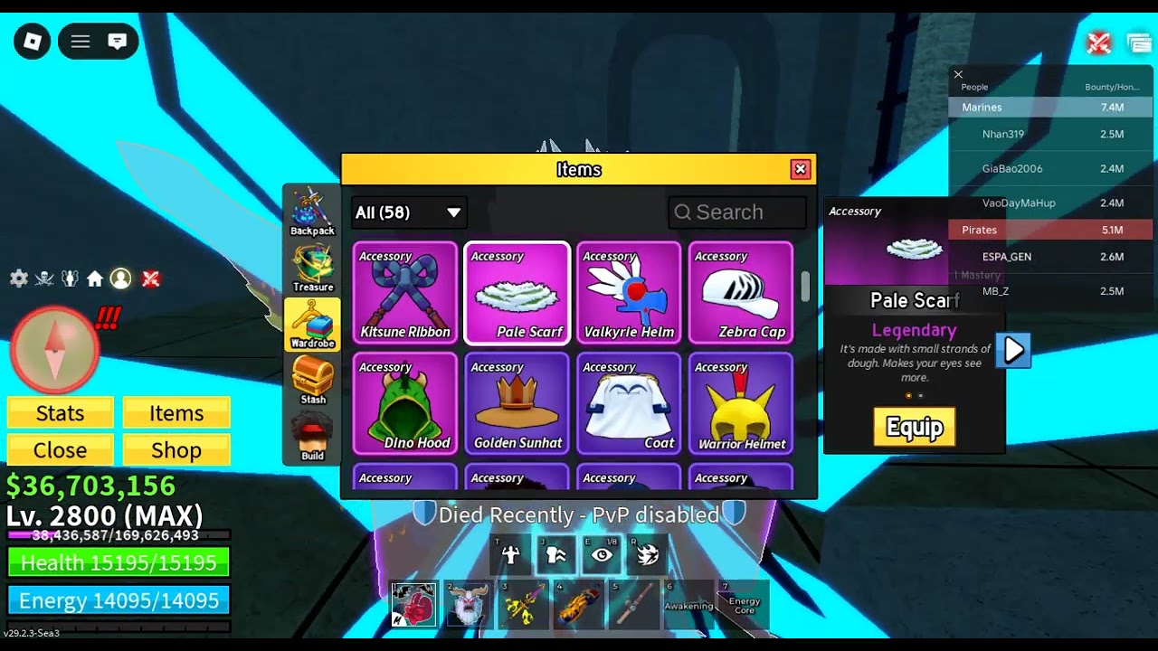 bloxfruit yeti can spam