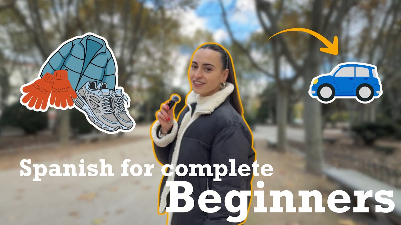 5 Minute Spanish for Complete Beginners: Ropa, Colores & Números in Madrid