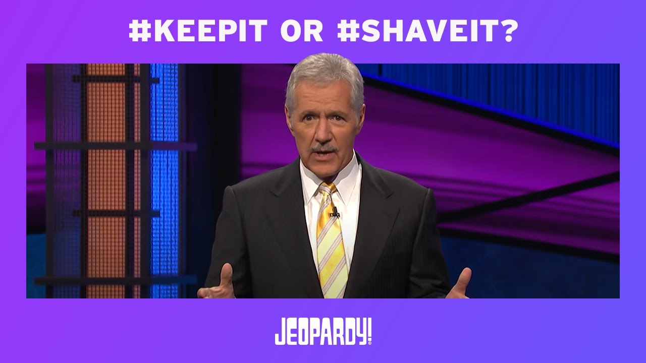 Keep it, or Shave It? Mustache Reveal | JEOPARDY!