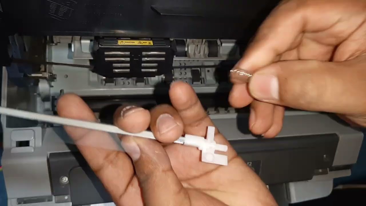 How to replace mylar strip Epson passbook printer