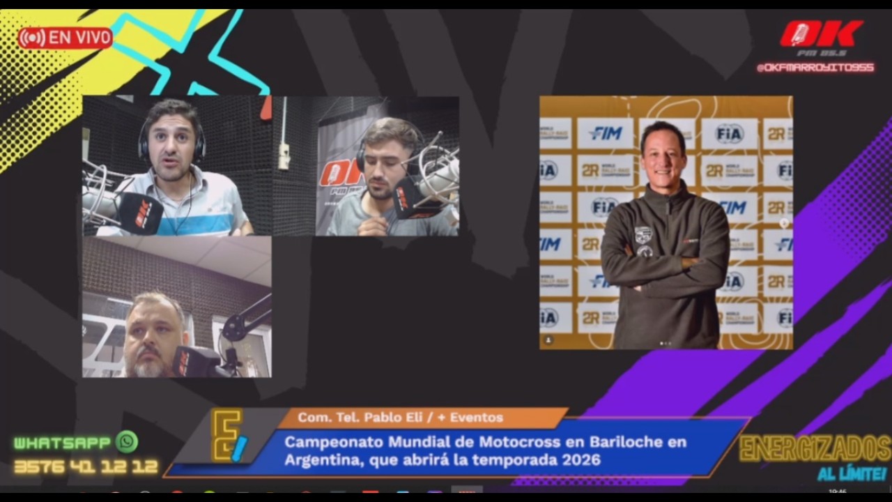 Pablo Eli  +Eventos / Camp. Mundial Motocross Bariloche Argentina y porque no se realizó en Córdoba