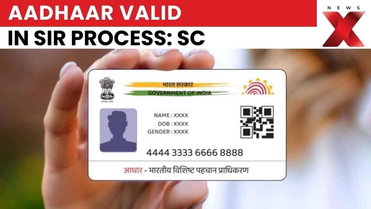 Supreme Court Upholds Bihar SIR Framework, Says Aadhaar Inclusion Valid | NewsX