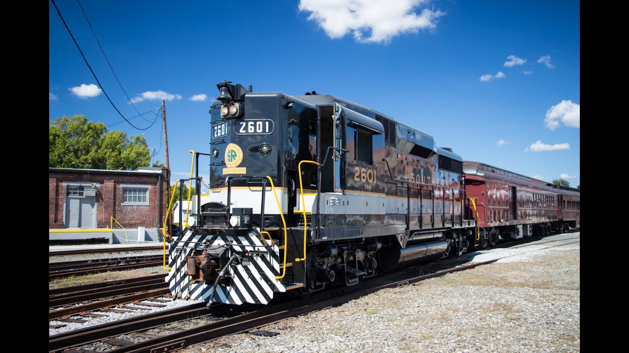 Cab ride in Southern Railway #2601 at the NCTM Spencer Shops
