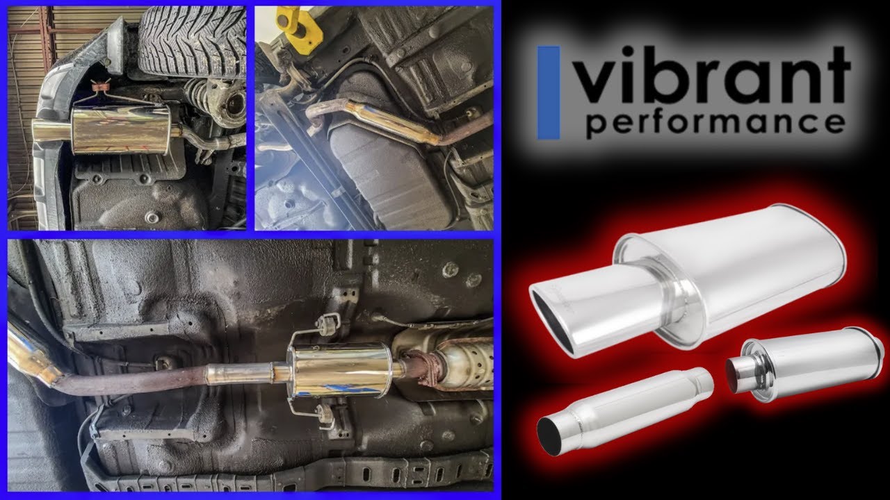 Vibrant Ultra Quiet Resonator & Vibrant StreetPower Oval Muffler