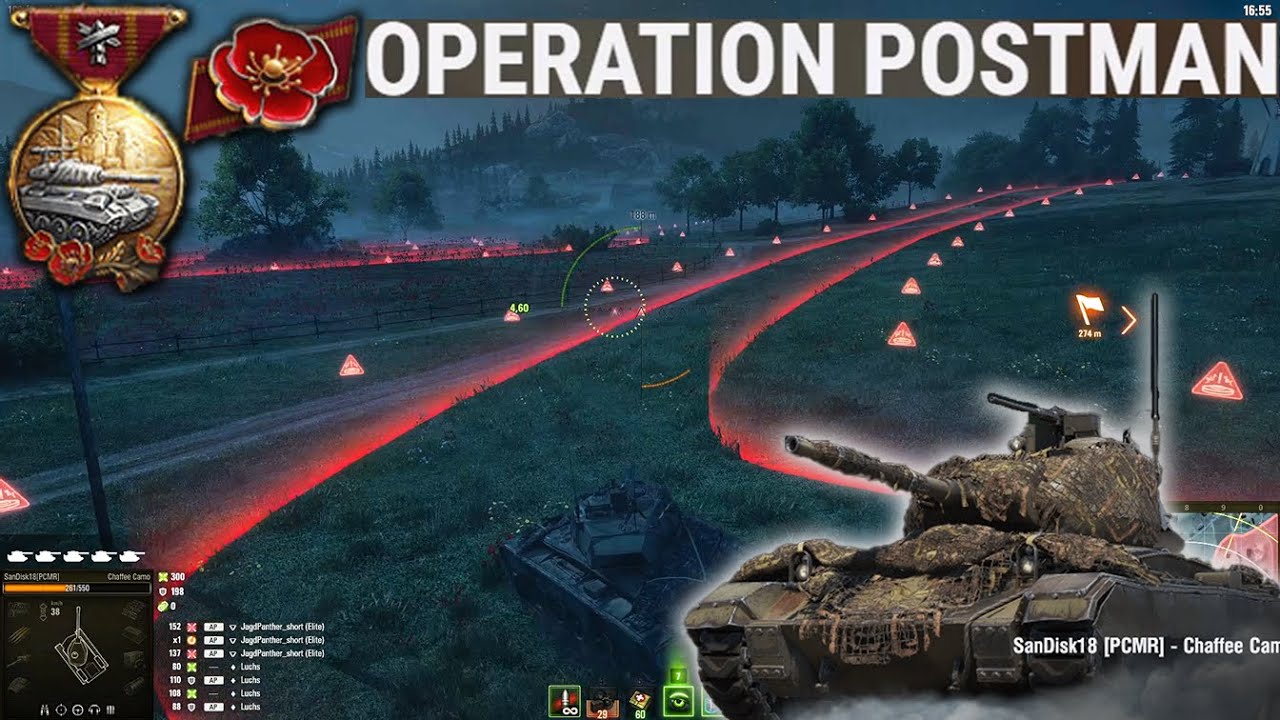 Operation Postman PvE: Chaffee Stealth Mission on VE Day - World of Tanks