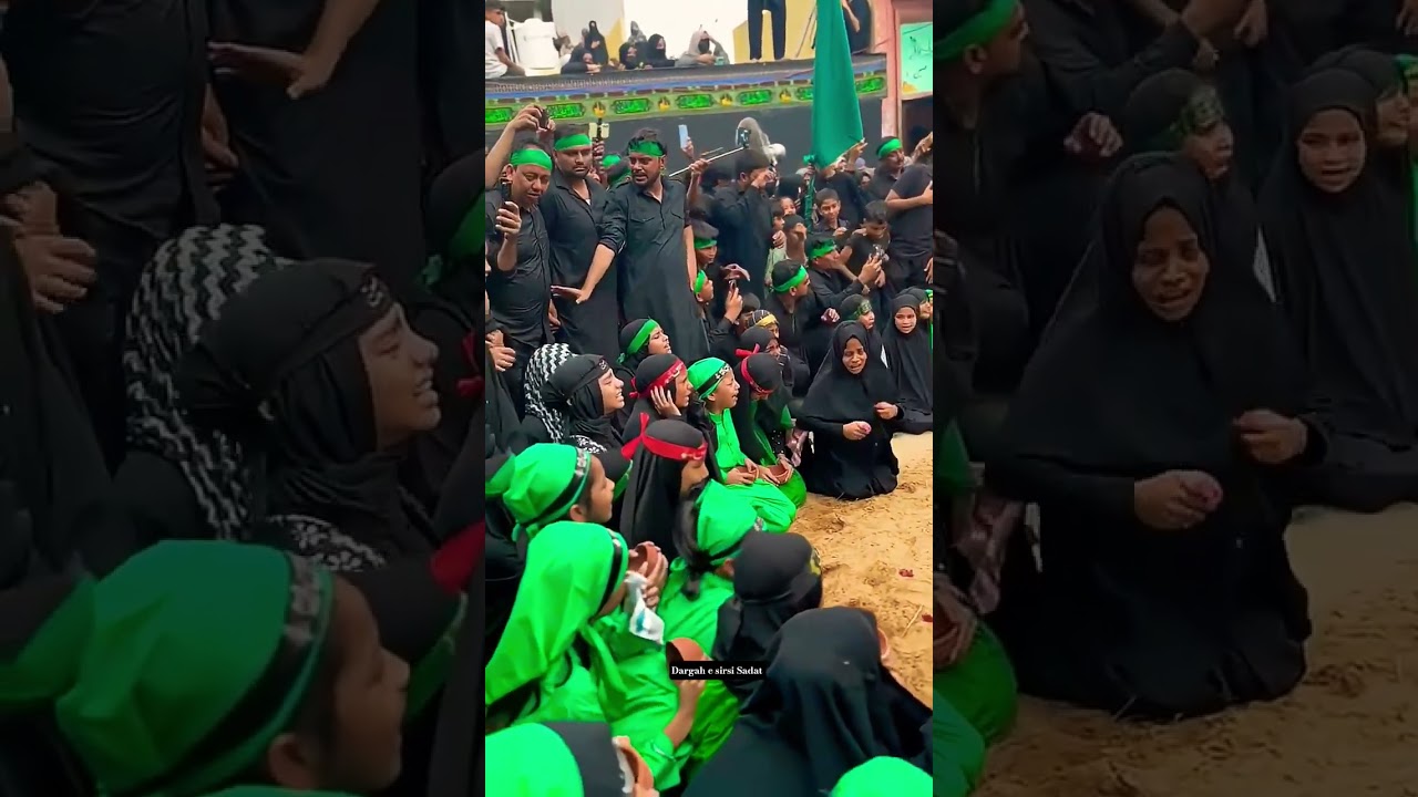 Azadari Muharram procession #muharram2026 #arbaeenjuloos