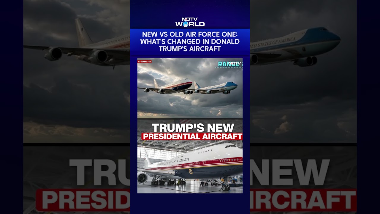 New Air Force One | New Vs Old Air Force One: What's Changed In Donald Trump's Aircraft
